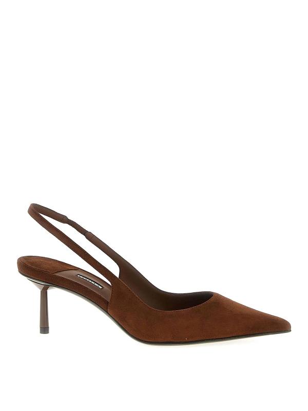 Le Silla Chaussures À Talon - Marron