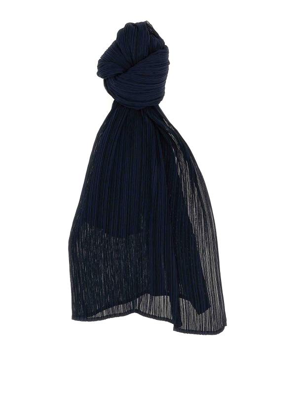 Pleats Please Issey Miyake Étole - Bleu