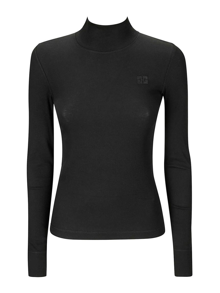 Ganni T-Shirt - Noir