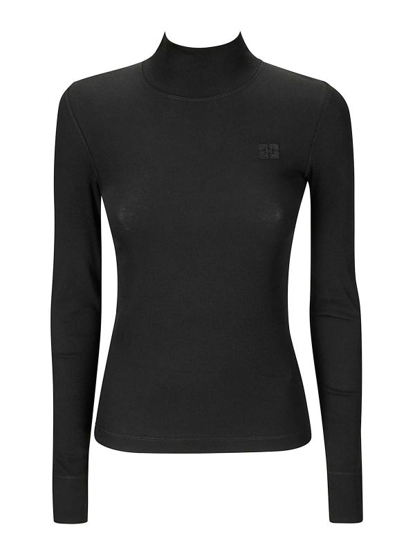 Ganni T-Shirt - Noir