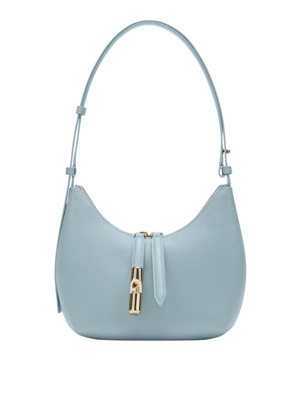 Furla Sac Porté Épaule - Bleu Clair