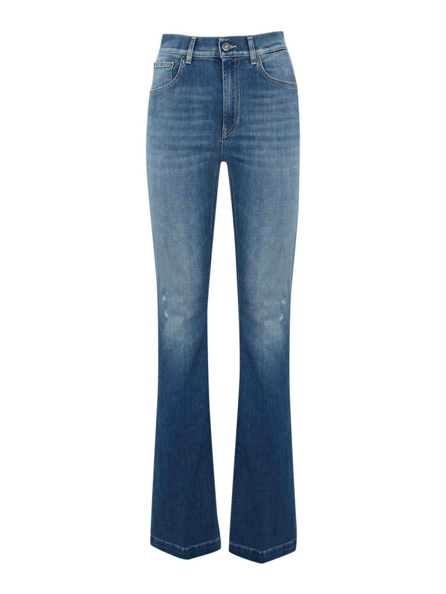 Dondup Jean Bootcut - Délavé