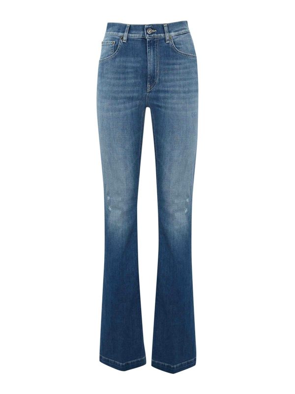 Dondup Jean Bootcut - Délavé