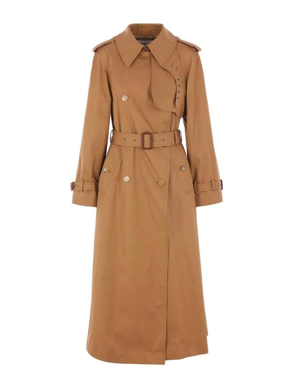 Chloe' Trench-Coat - Marron