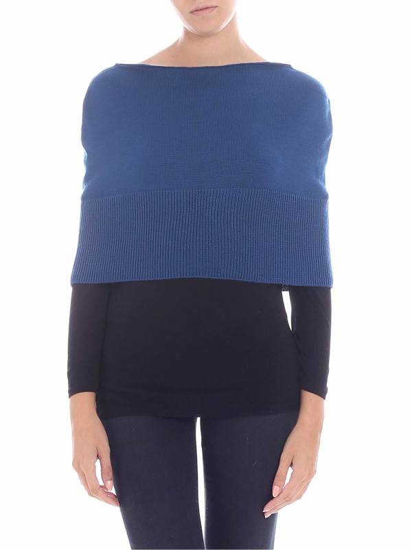 Fuzzi Pull Col Roulé - Bleu