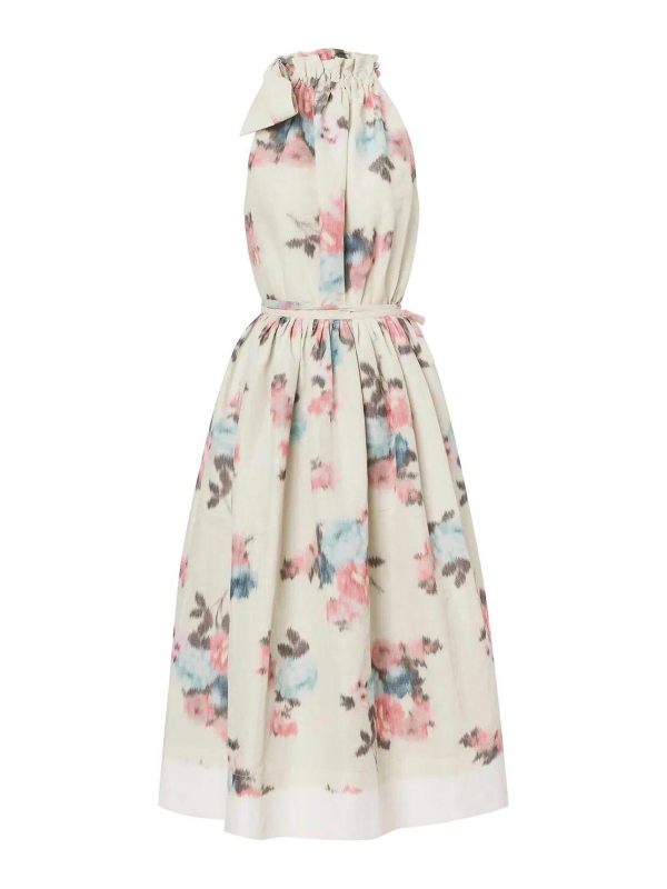 Philosophy di Lorenzo Serafini Robe Au Genou - Beige