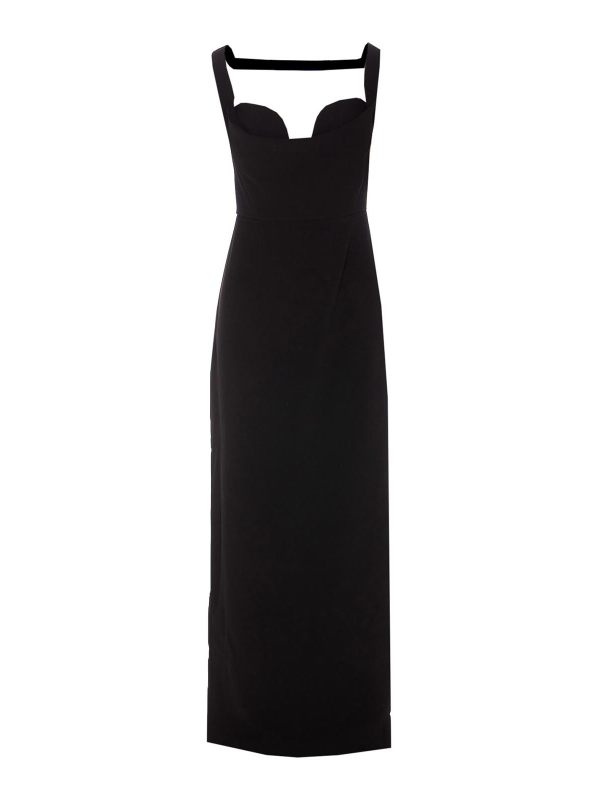 Solace London Robe De Soirée - Noir