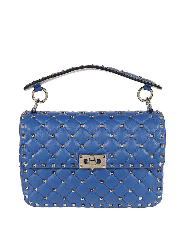 Valentino Garavani Sac Bandoulière - Bleu