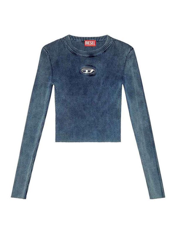 Diesel Pull Col Rond - Bleu