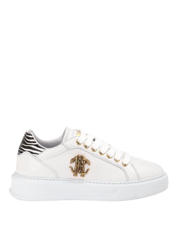 Roberto Cavalli Baskets - Blanc