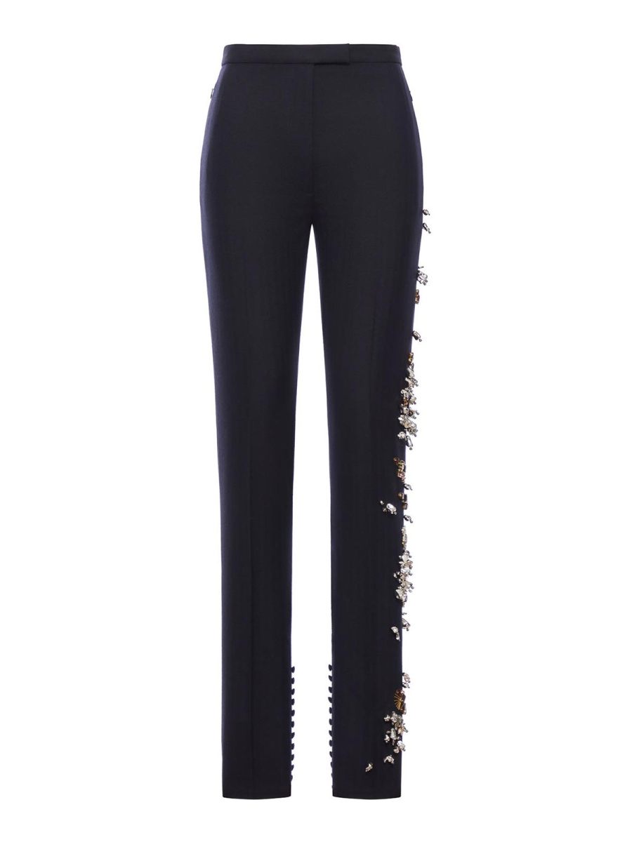 Dries Van Noten Pantalons Décontractés - Bleu