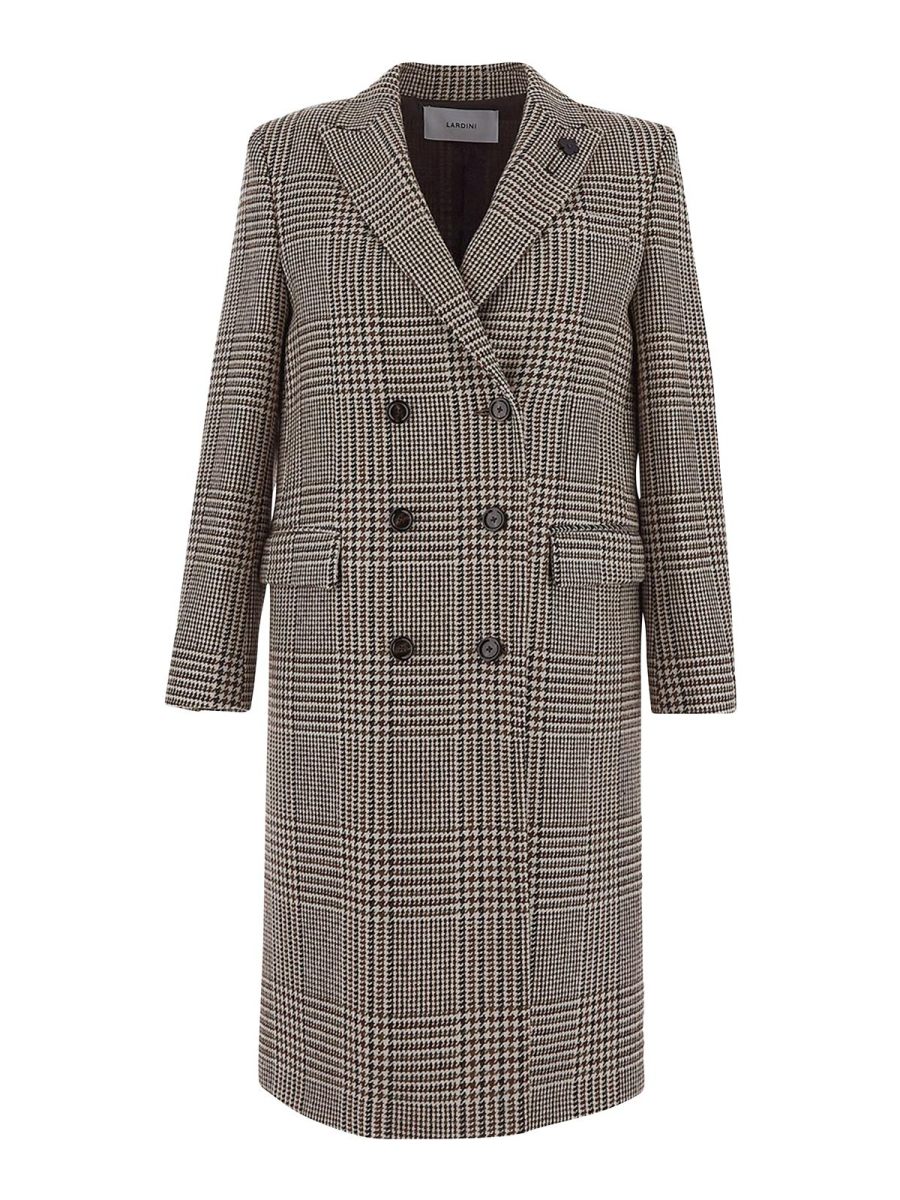 Lardini Manteau Court - Noir