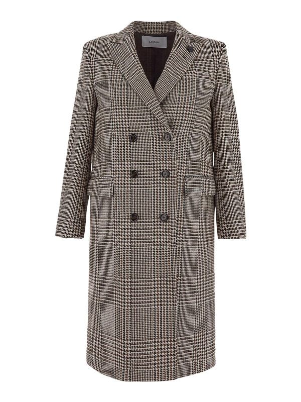 Lardini Manteau Court - Noir