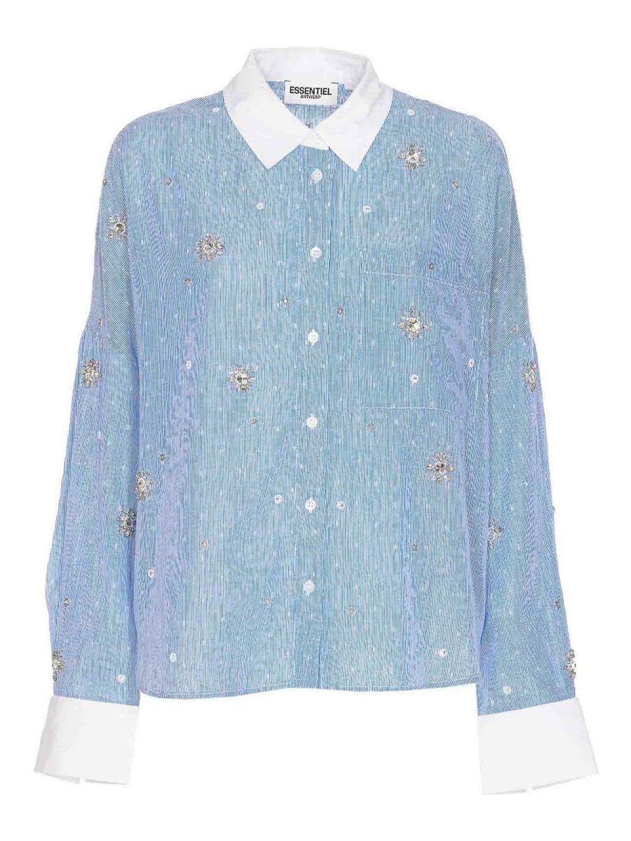 Essentiel Antwerp Veste Casual - Bleu