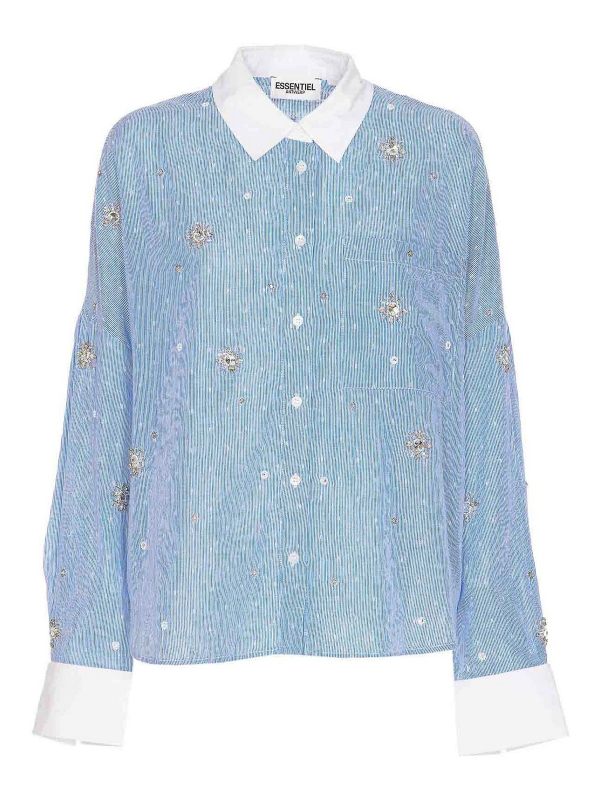 Essentiel Antwerp Veste Casual - Bleu