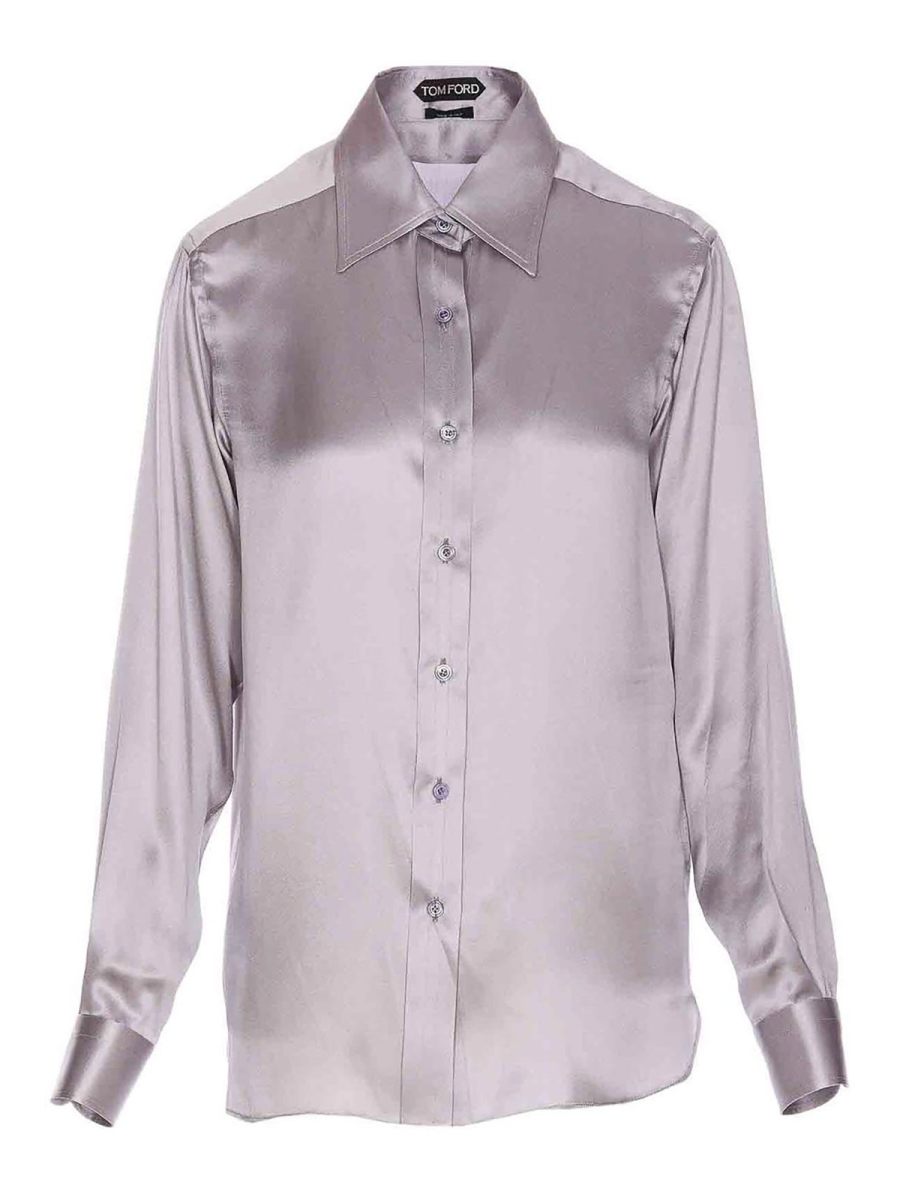Tom Ford Chemise - Gris