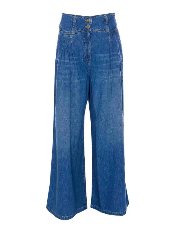 Twinset Jean Bootcut - Bleu
