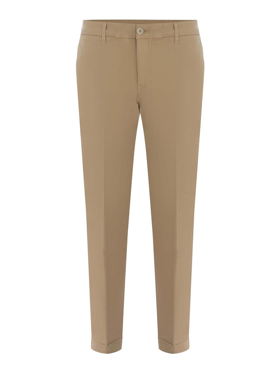 Fay Pantalons Décontractés - Beige