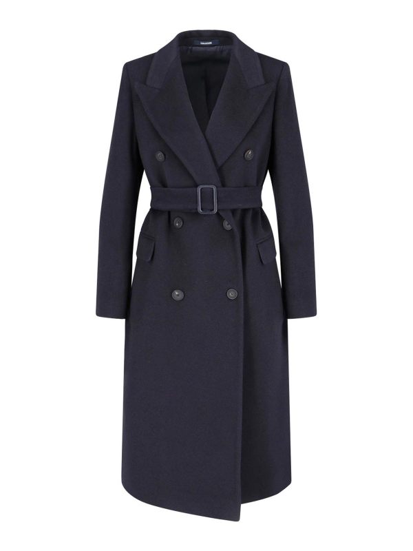 Tagliatore Manteau Court - Bleu