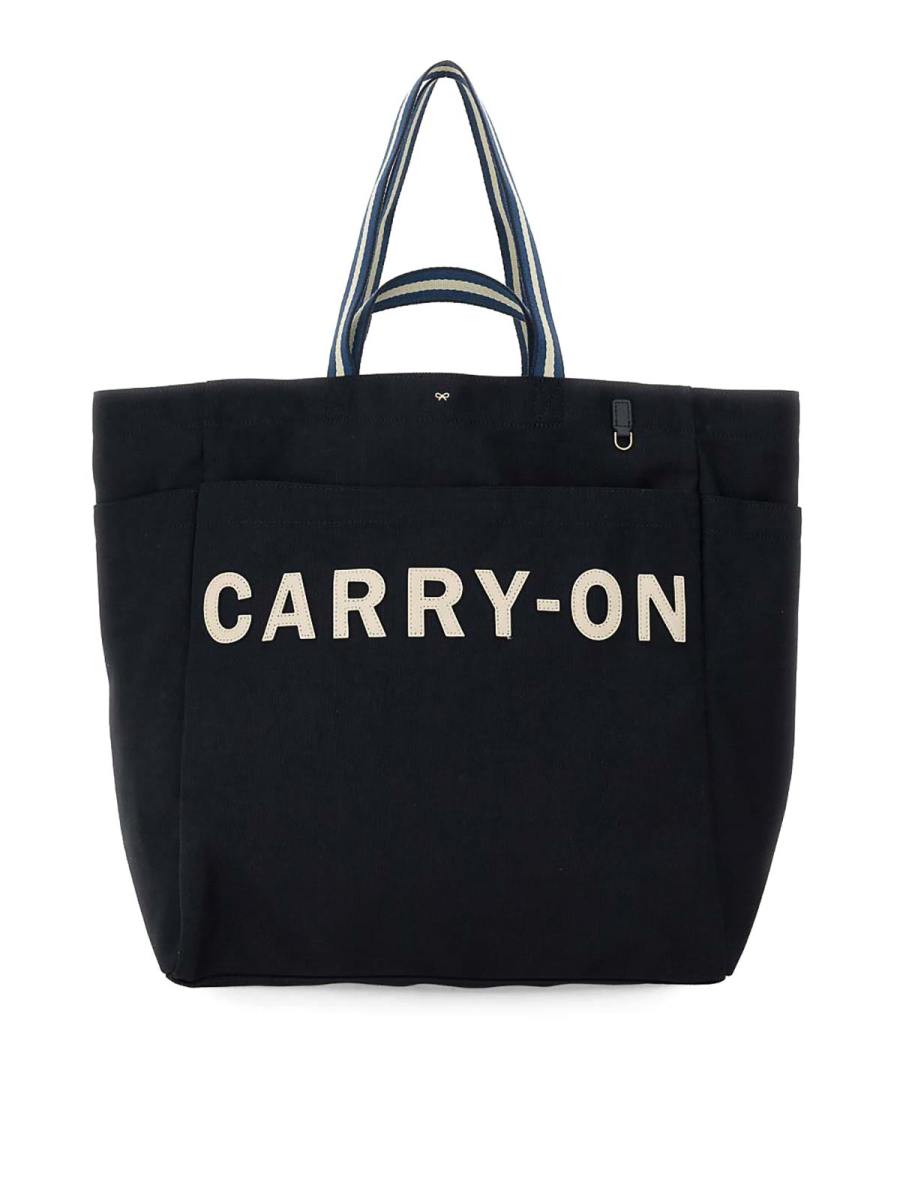 Anya Hindmarch Sac Cabas - Bleu