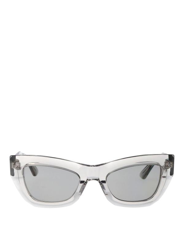 Bottega Veneta Lunettes De Soleil - Gris
