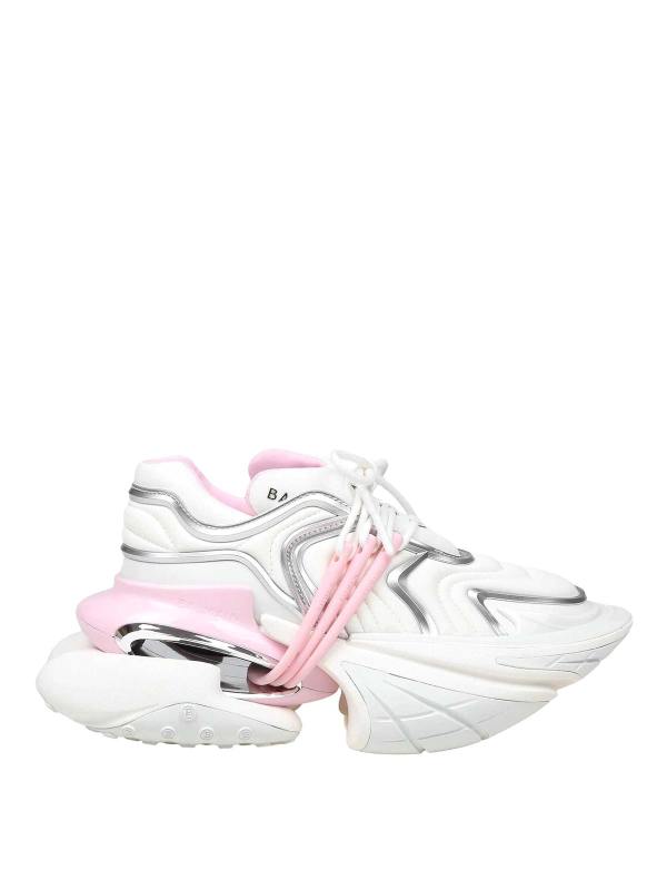 Balmain Baskets - Blanc
