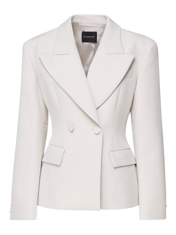 The Andamane Blazer - Blanc