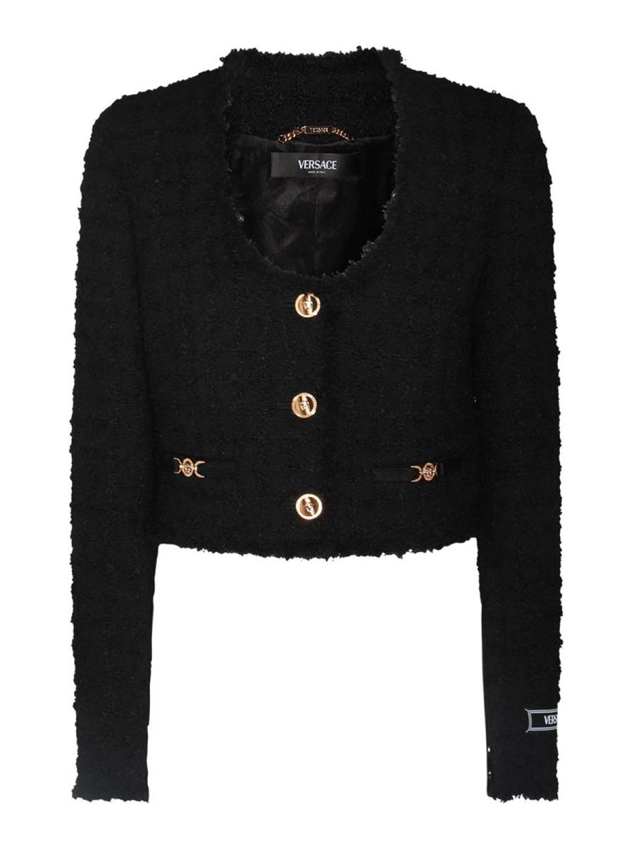Versace Cardigan - Noir