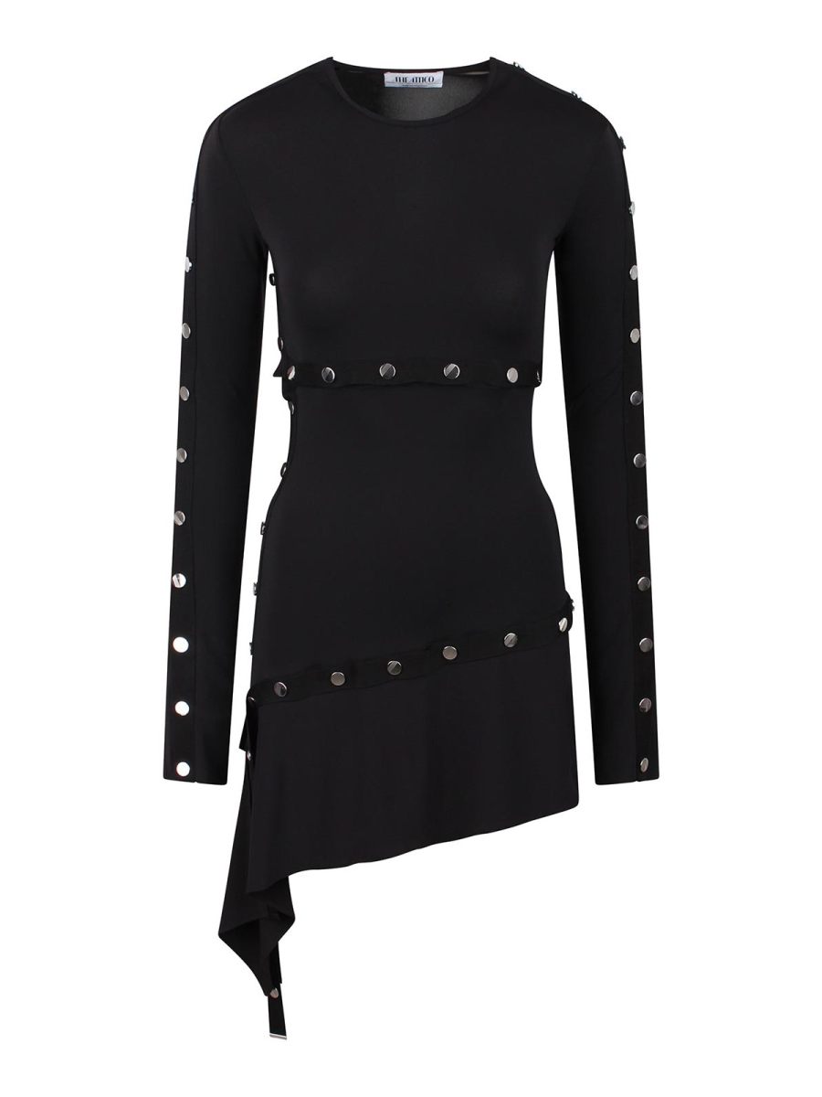 The Attico Robe Courte - Noir
