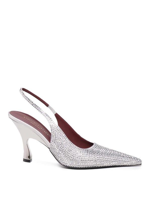 Stella Mccartney Chaussures À Talon - Argent
