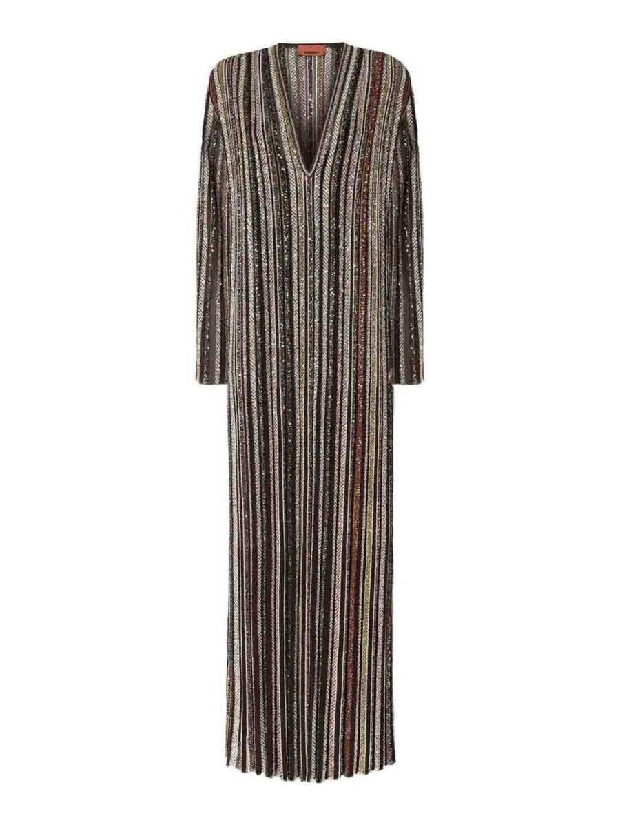 Missoni Robe De Soirée - Multicolore