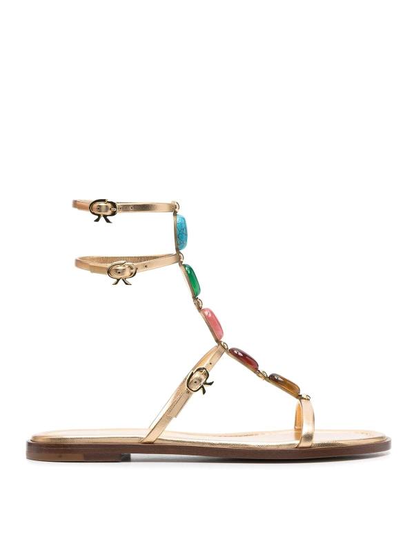 Gianvito Rossi Sandales - Multicolore