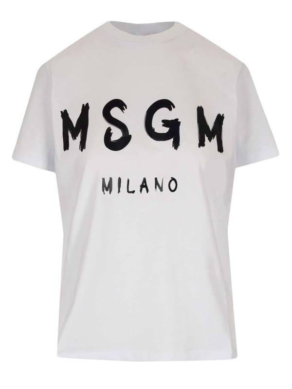 M. S.G. M. T-Shirt - Blanc