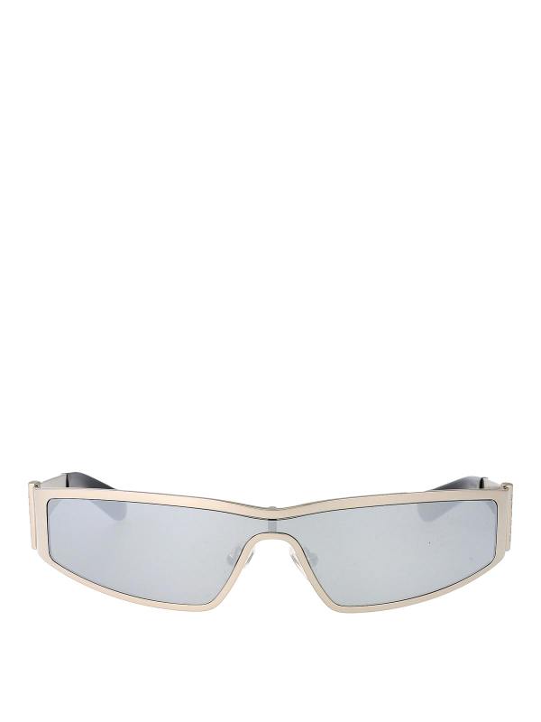 Alexander Mcqueen Lunettes De Soleil - Argent
