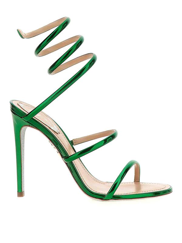 Rene Caovilla Sandales - Vert