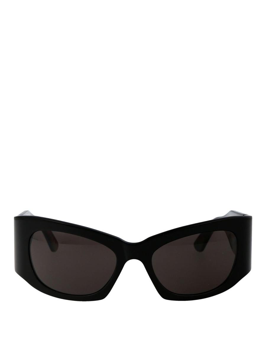 Balenciaga Lunettes De Soleil - Noir
