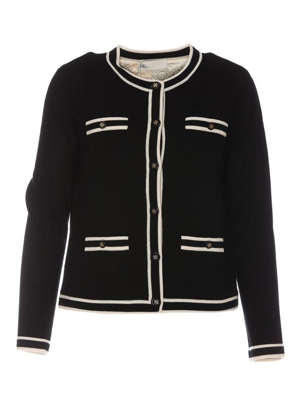 Tory Burch Cardigan - Noir