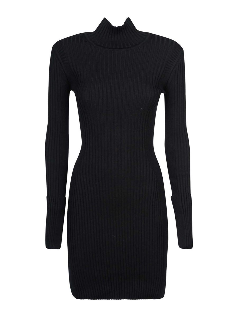 Rabanne Robe Courte - Noir