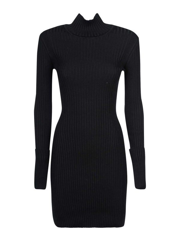 Rabanne Robe Courte - Noir