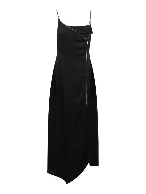 Nanushka Robe Au Genou - Noir