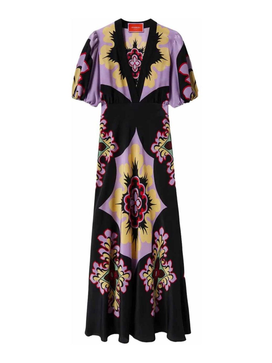 La DoubleJ Robe Au Genou - Violet