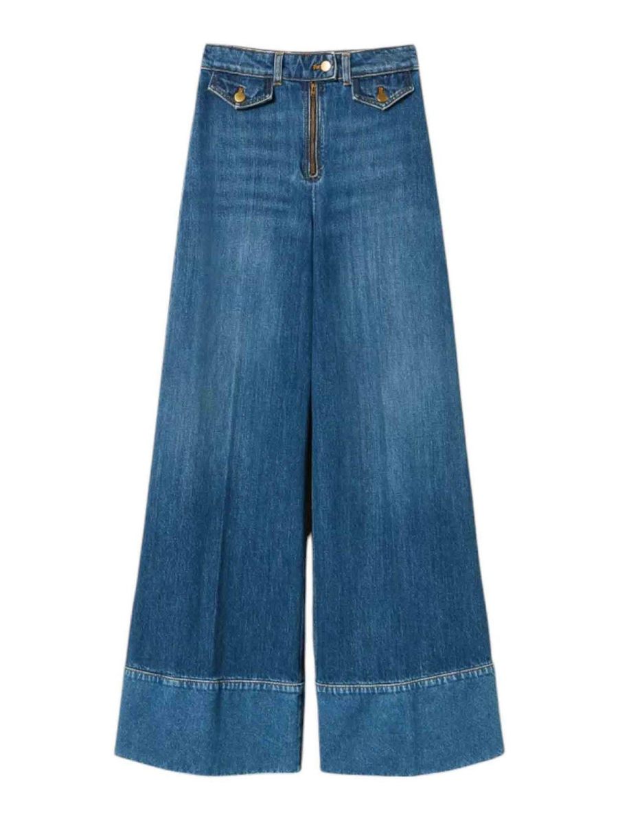 Twinset Pantalons Décontractés - Bleu