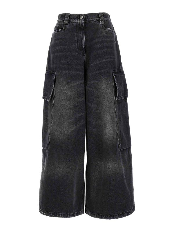 Palm Angels Jean Bootcut - Gris