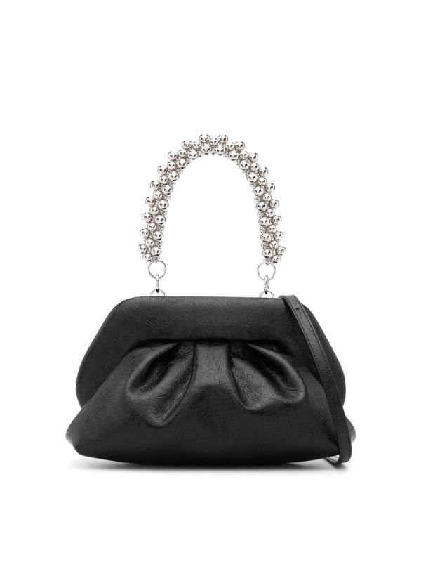 Themoirè Sac Bandoulière - Noir