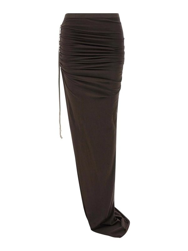 Drkshdw Jupe Midi - Marron