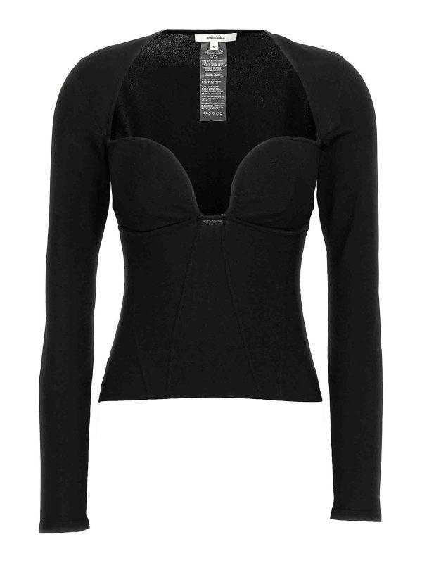 Nensi Dojaka Top - Noir