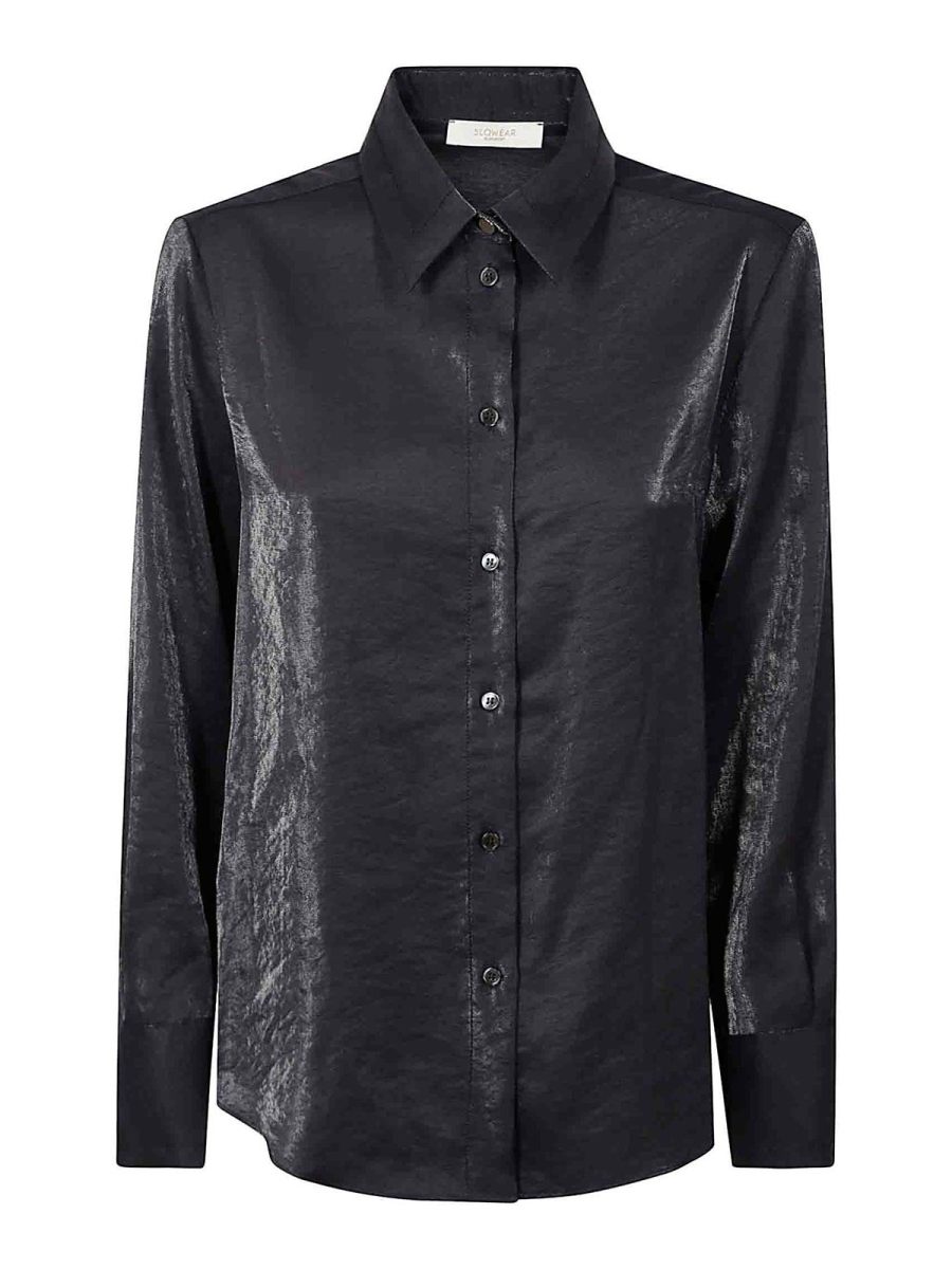 Glanshirt Chemise - Bleu