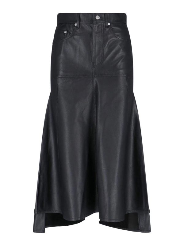 Victoria Beckham Jupe Midi - Noir