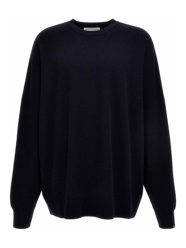 Extreme Cashmere Pull Col Rond - Bleu