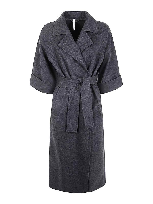Liviana Conti Manteau Court - Gris